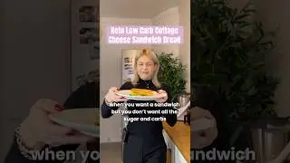 Keto Low Carb Cottage Cheese Sandwich Bread  #keto #ketorecipes #lowcarb #lowcarbrecipes