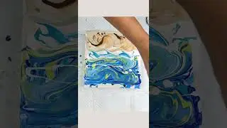 Ocean Vibes - Fluid Painting