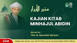 (LIVE) Pengajian  Hari Kamis Ma'had Darul Qur'an Wal Hadits Al-Majidiyyah Asy-Syafi'iyah NWDI