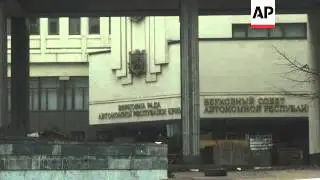 Pro-Russian gunmen stormed offices of a strategic region, deepening the crisis for Ukraine's new gov