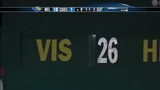 Brewers Score 18 Runs on 26 Hits