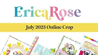 Scrapbooking Process Video #823 | EricaCreates Monthly Crop | Everyday Life