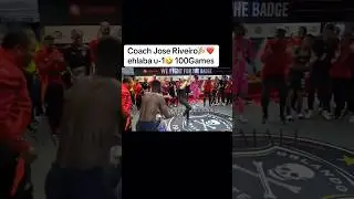 Coach Jose Riveiro ehlaba u-One. 100 Games of 61 wins milestone🎉🎉🎉 #orlandopirates