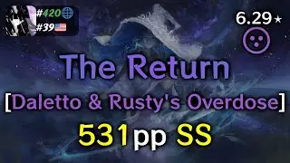 osu!catch Shadow Of Intent - The Return [Daletto & Rusty's Overdose] (6.29⋆) SS