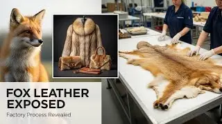 How Fox Leather Products Are Made: Inside the Complete Factory Processing Workflow