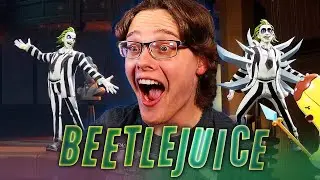 MULTIVERSUS BEETLEJUICE Gameplay Trailer REACTION!