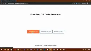 How to Create QR CODE ? create unlimited qr code for free |  Complete PHP Project
