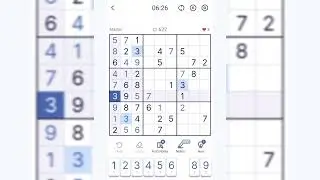Sudoku no. 46 Master lvl #sudokusolver #sudoku #sudokutrending #sudokugame #viralvideos #viral #play