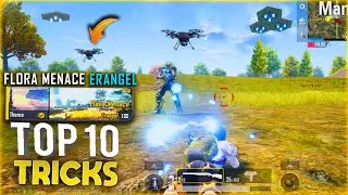 Top 10 Glitch And Tricks || Flora Menace Mode || Update 1.6 BGMI