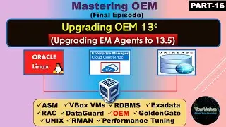 Step By Step - Upgrading OEM to Release 13.5 - Upgrade EM Agents [Mastering OEM 13c - Part-16]
