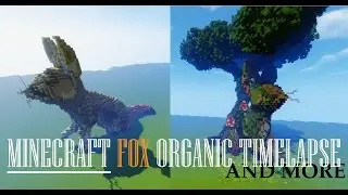 Minecraft- Organic FOX(Fennec) Timelapse +Special Edit!