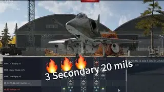 Grinding F-84 with Premium A-4!! 3 secondary 20 mils!!