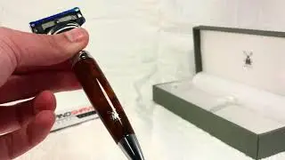 Muhle Stylo scheermes Fusion Thujahout - Manandshaving.nl