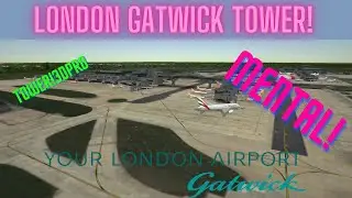 London Gatwick Crazy ATC TRAFFIC!!!! (EGKK)