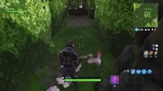 Fortnite  - Treasure Map at Retail Row Battle Pass Token Location!!!