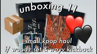 magjkshop | unboxing ✨ woodz - set, wayv - kick back & take over the moon sequel ✨