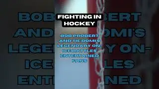 Bob Probert and Tie Domi's legendary... #hockey #nhl #stanleycup
