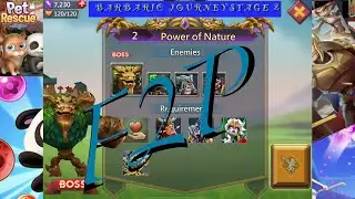 🗡Lords Mobile - Stage 2 - Power of Nature - Lowest Castles