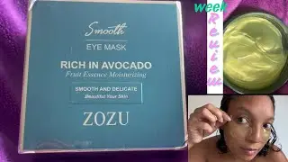 Zozu avocado eye mask review