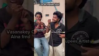 Local Indian idol 😂😂😂. #comedy #cinematiccomedy #foryou #funny #youtube #indian #funny #boy