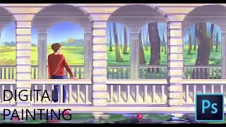 Digital Art Inside Art | Digital Art Palace | Concept Art | sansdigitalpainting | Begainers Tutorial