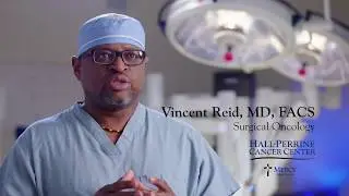 Hall-Perrine Cancer Center Video featuring Vincent Reid, MD, FACS for Mercy Cedar Rapids