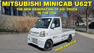 Mitsubishi Minicab U62T - Ralliart? no but it looks badass though - New gen kei trucks in USA