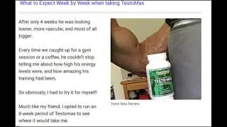 TestoMax Review - Best Test Booster for Fast Muscle Gain