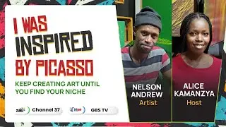 Моё творчество вдохновлено Пикассо | Арт-клуб | GBS TV Africa