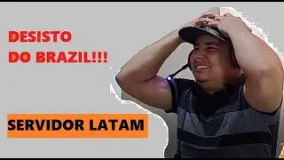 MINHA PRIMEIRA VEZ JOGANDO NO SERVIDOR LATAM DO FREE FIRE!!