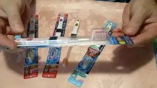 Ионная зубная щетка E-Cut с ионофорезом (Япония)