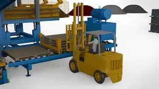 pallet free block machine production line