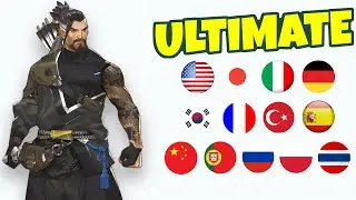 Overwatch 2 - HANZO'S Ultimate in ALL Languages!