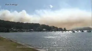 Fires Rage Homes Evacuated: Central Coast NSW