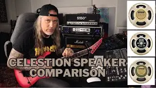 CELESTION SPEAKER COMPARISON | V30, CB65 & GB25