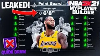 #1 2K DEV LEAKS NBA 2K21 *CRAZY* PARK/MYCAREER GAMEPLAY FEATURES! NEW JUMPSHOT TARGET SYSTEM ETC!!!!