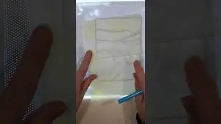 How to use a Lightbox Slow Stitch Tracing #slowstitching #slowstitch #lightbox