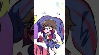 POMNI and JAX have secrets that no one should know. (comic fandub / THE AMAZING DIGITAL CIRCUS)