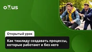 Как тимлиду создавать процессы, которые работают и без него // Демо-занятие курса &laquo;Team Lead&raquo;