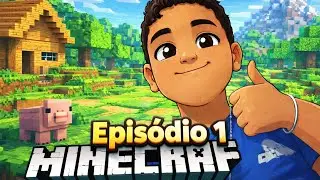 FIZ UMA CASA NA CÓPIA DE MINECRAFT :)