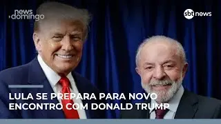 Lula planeja viagem a Washington para encontro com Trump | #NewsDomingo