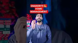 SNAKE BITE HOME MANAGEMENT | Hindi | #snakebite