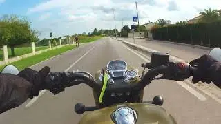 Saturday afternoon in late August with Royal Enfield Signals 350