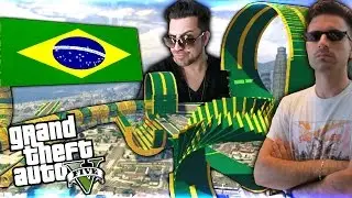 WALLRIDE DU BRASIL! BRAZOCRIU E' FELICIU!! -  GTA V ONLINE w/ MikeShowSha & Murry