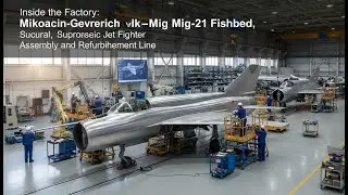 Inside the Factory: MiG-21 Fishbed Assembly Line & Natural Metal Finish Refurbishment