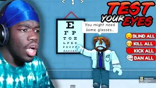 I Tried The EASIEST Roblox Eye Test