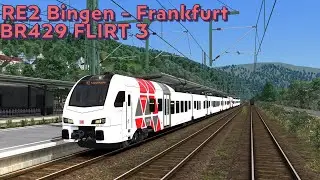 Train Simulator Classic 2024 | BR429 FLIRT 3 | RE2 from Bingen to Frankfurt
