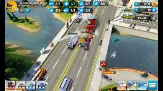 Emergency HQ, Hero Level 138, Two cars fall from bridge into river