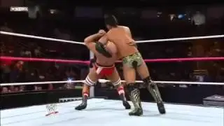 Springboard Reverse DDT   Justin Gabriel   YouTube