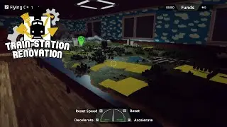 A Train Station In A Swamp and a Model Train Set! | Let's Play Train Station Renovation